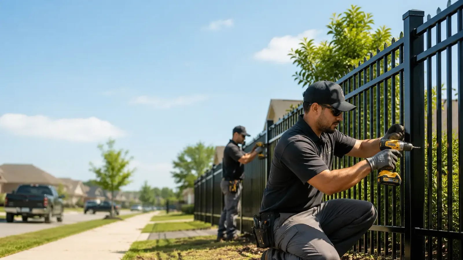 Metal Fence Installation in Pomona, MO